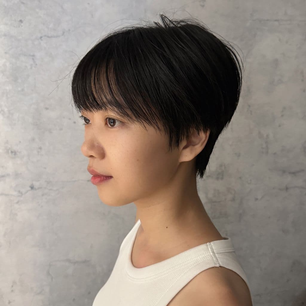 女生極短髮