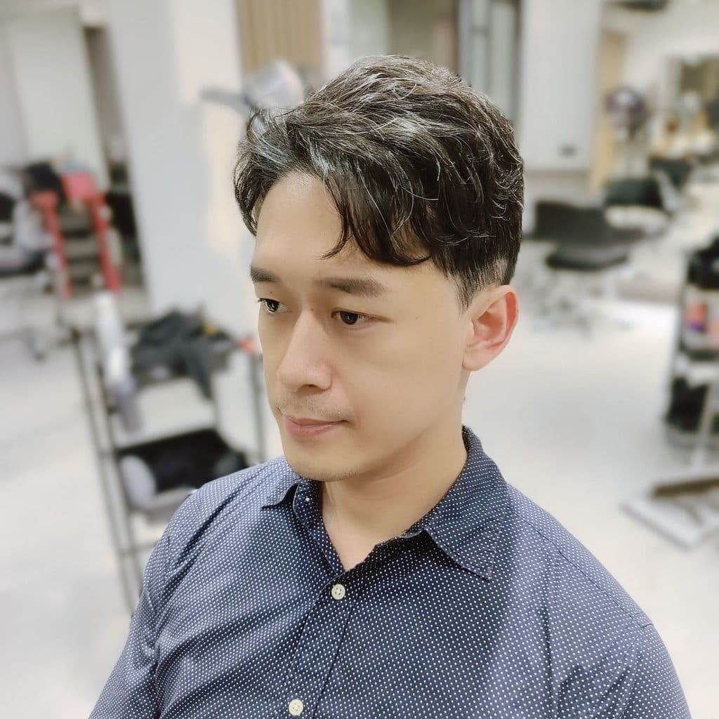 男生紋理剪裁