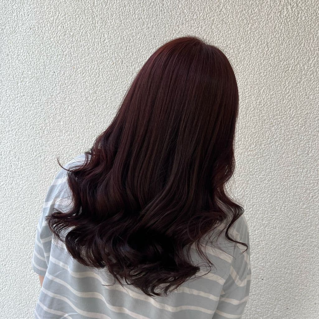 紅棕髮色