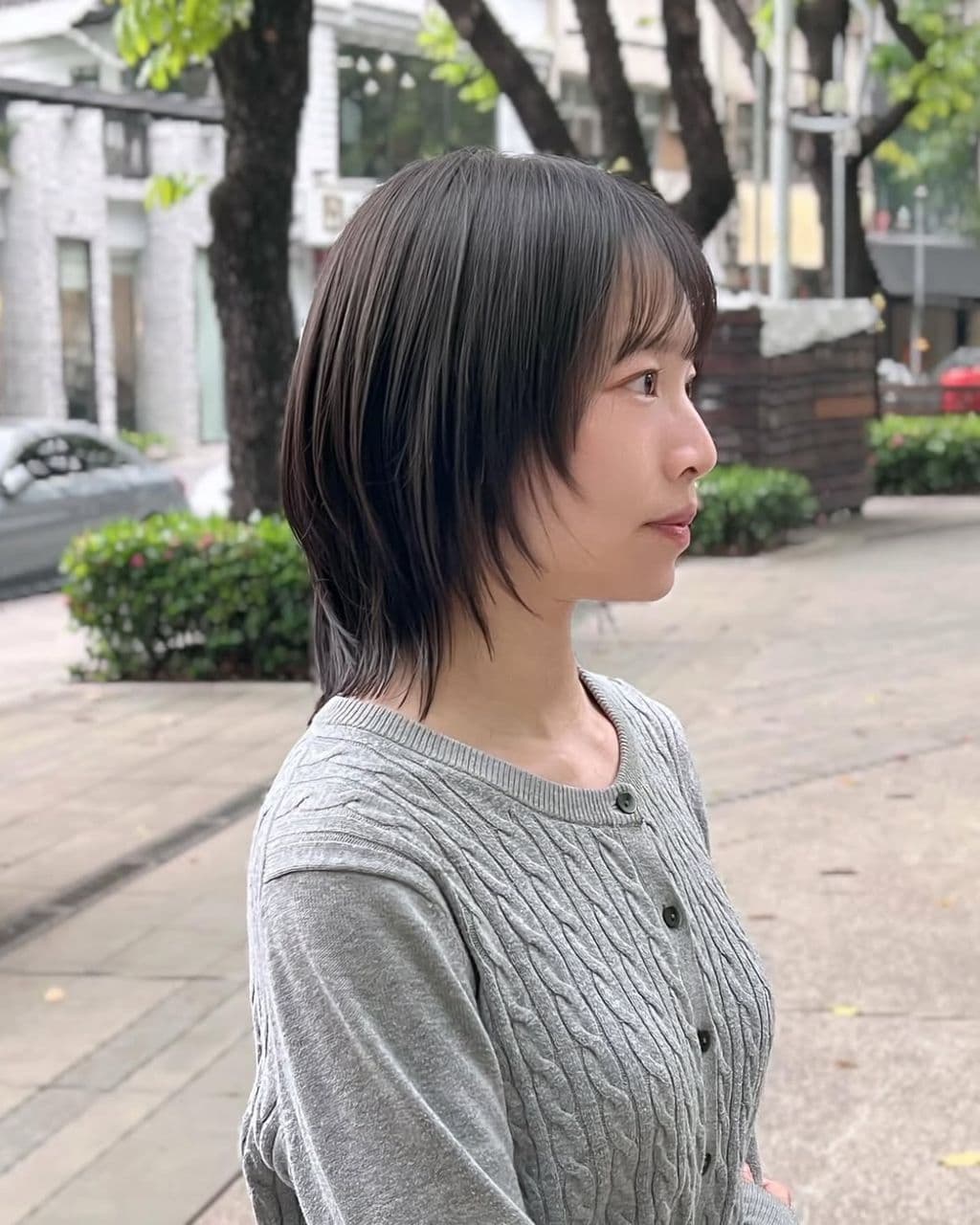 女生中長髮
