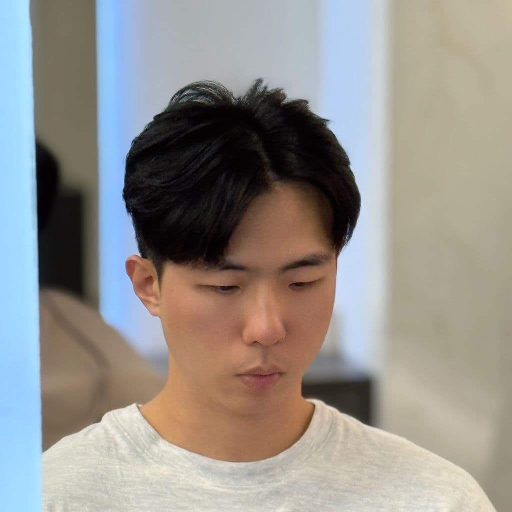 男生韓系紋理燙