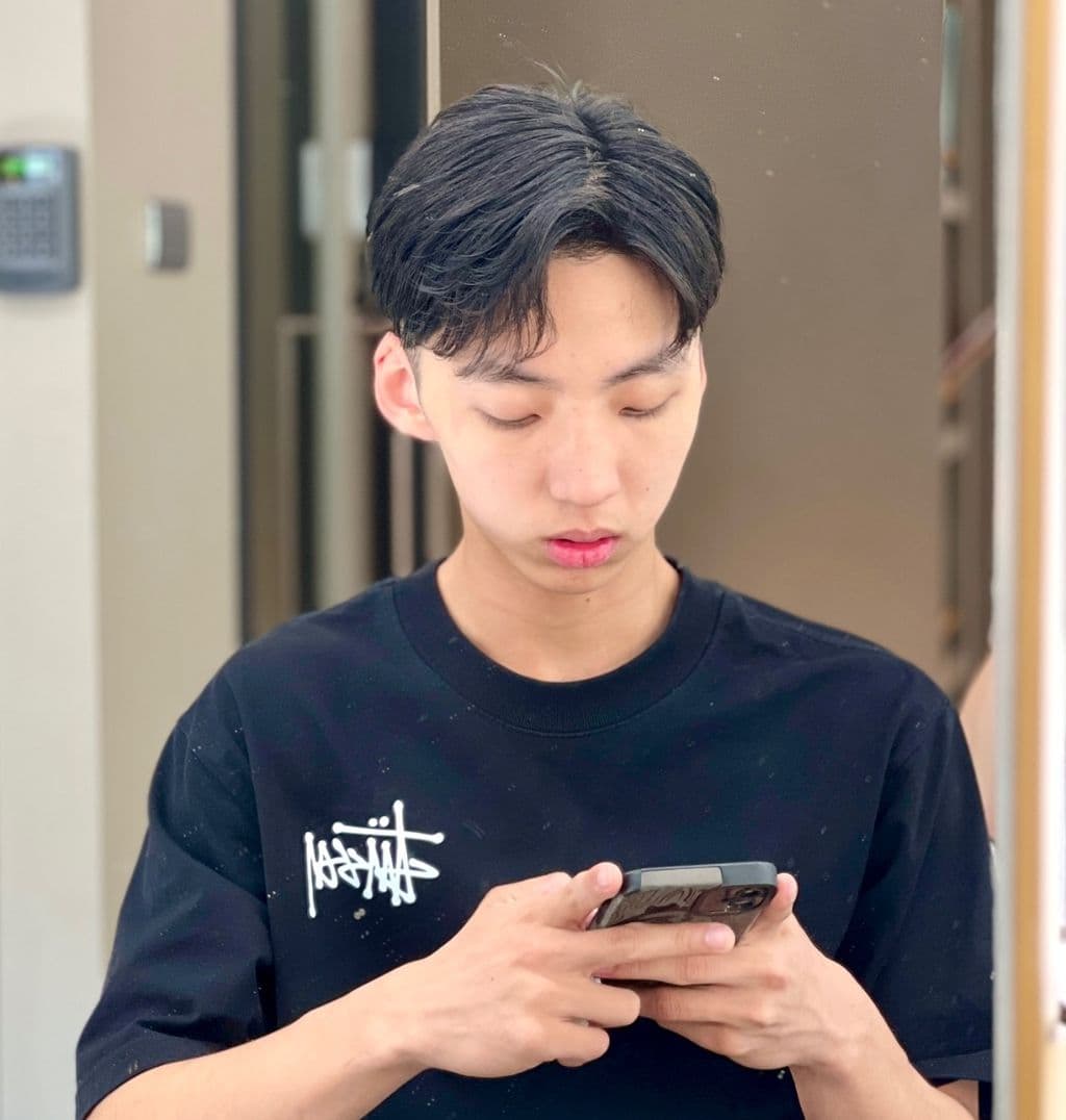 男生韓系紋理燙