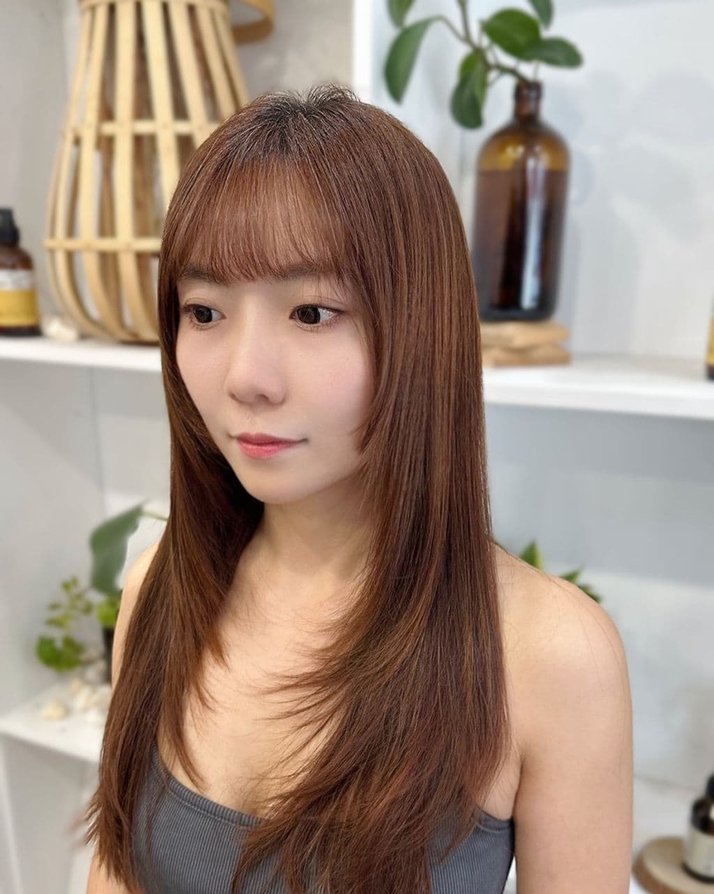 女生長髮