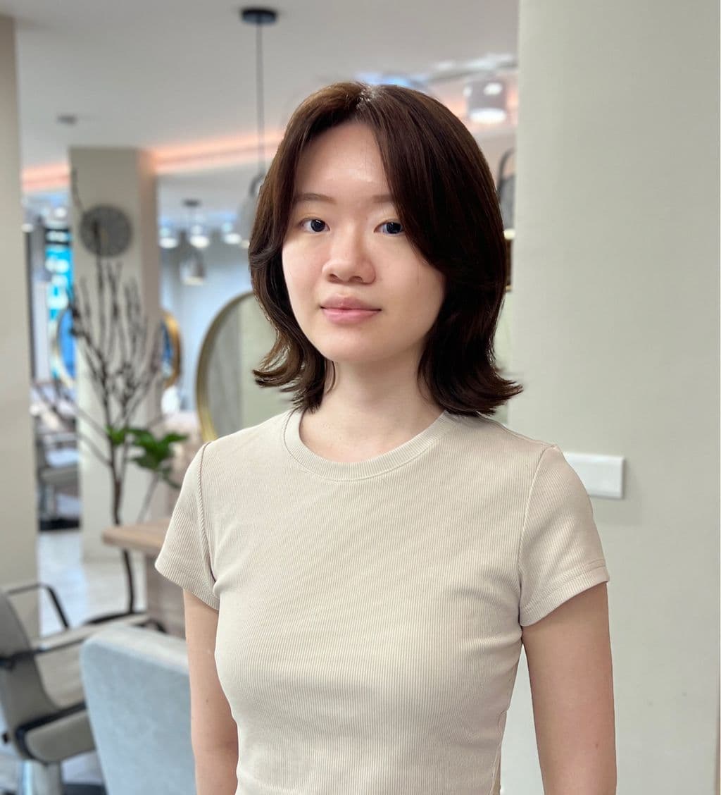 女生中長髮