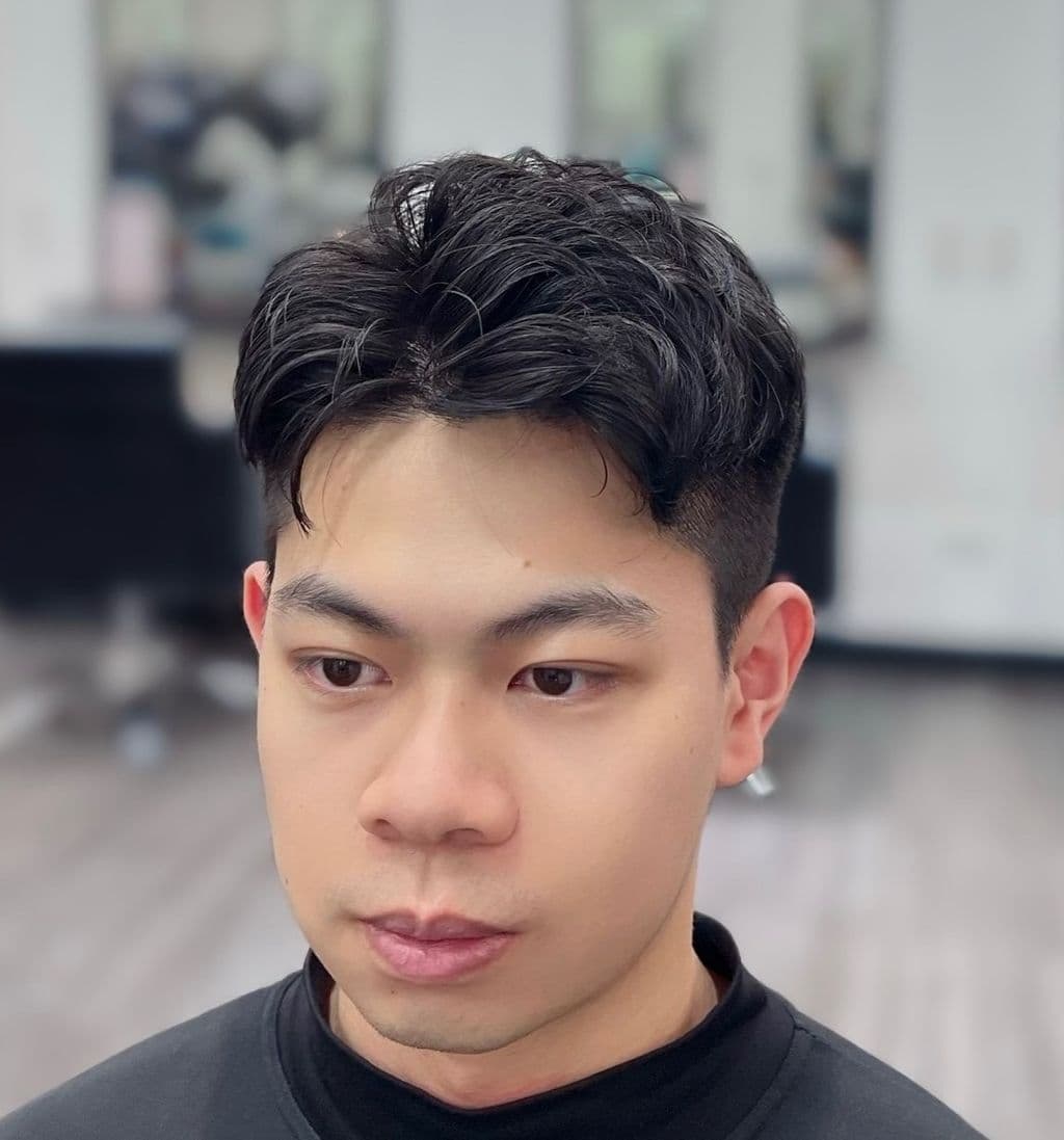 男生紋理剪裁