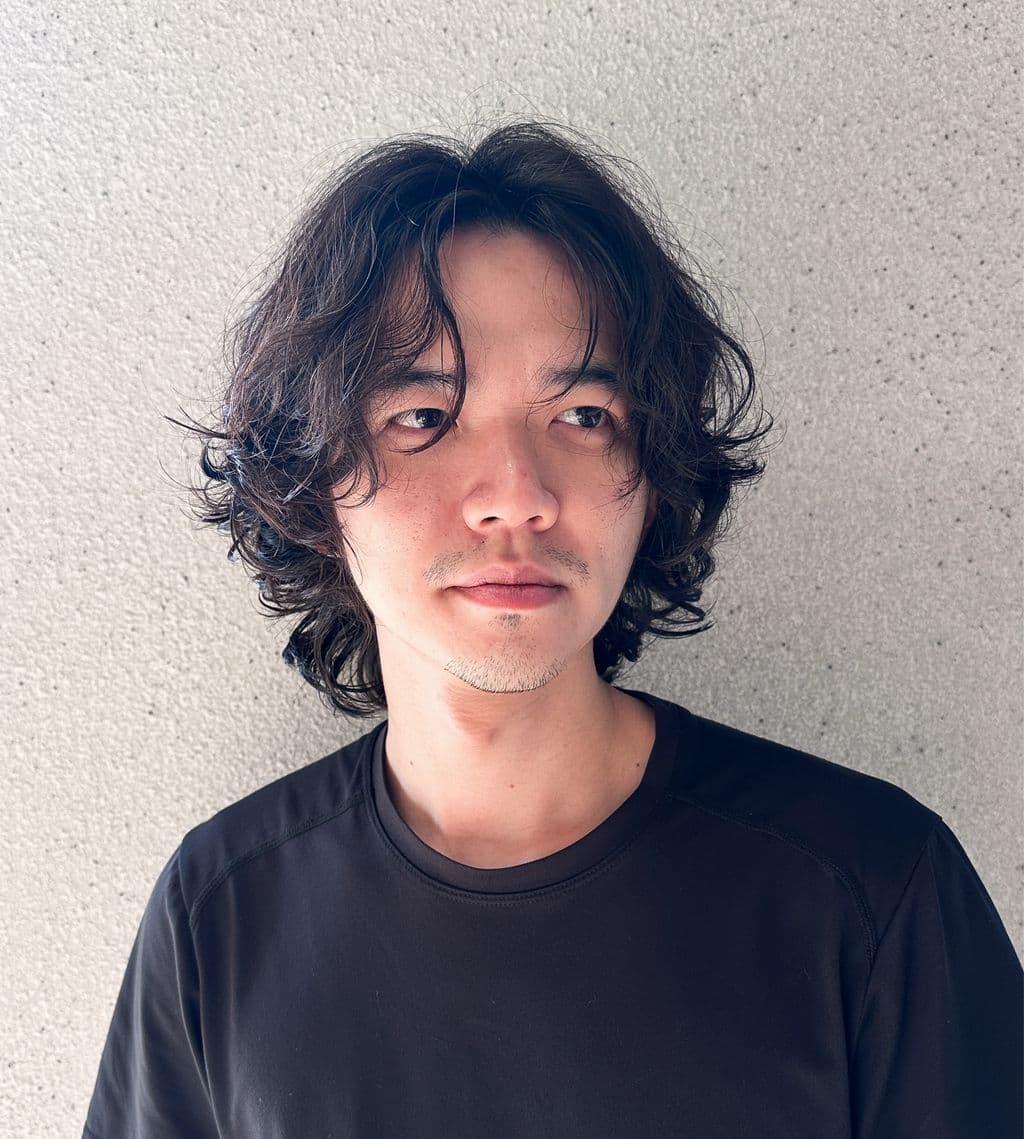 紳士波紋卷