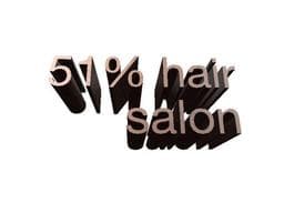 51% hair salon