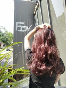 Fin hair
