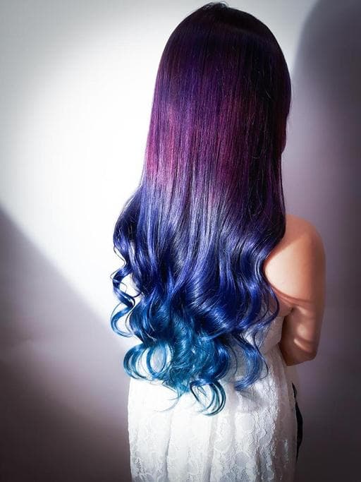 特殊色、設計染、紫外光髮色