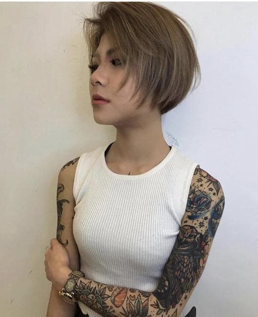 男孩風女生短髮、台北剪髮、攝影造型