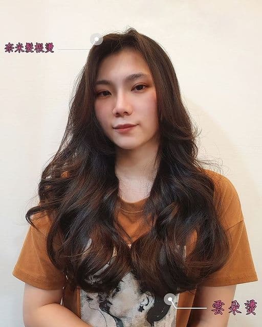 韓系、女神系捲髮、韓系捲度