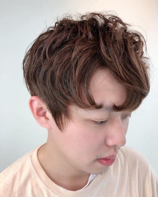 韓系燙髮、男生韓系紋理燙、男生韓系燙髮