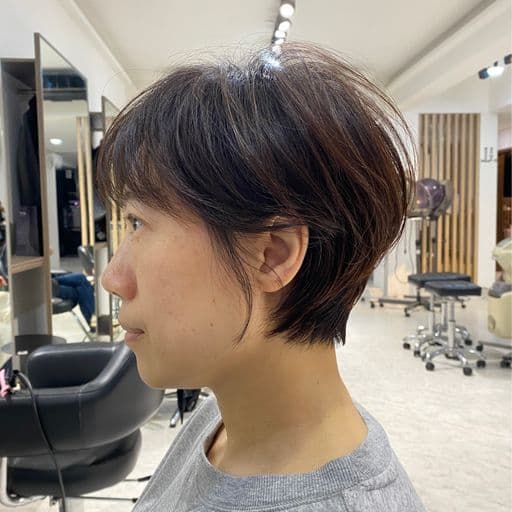 女生短髮、短瀏海、台北剪髮