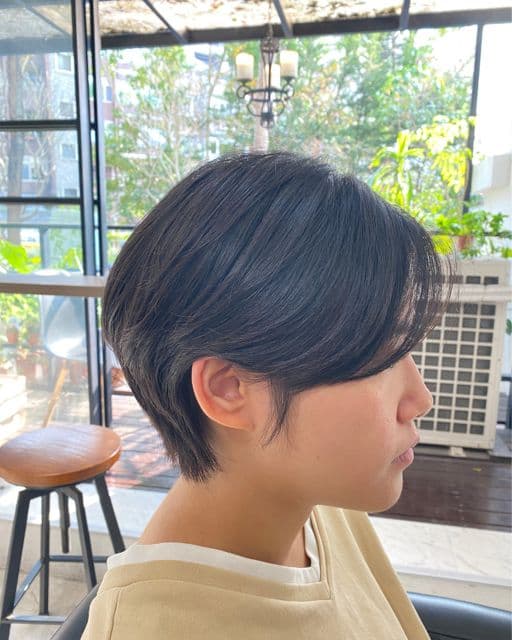 女生短髮、短瀏海、台北剪髮