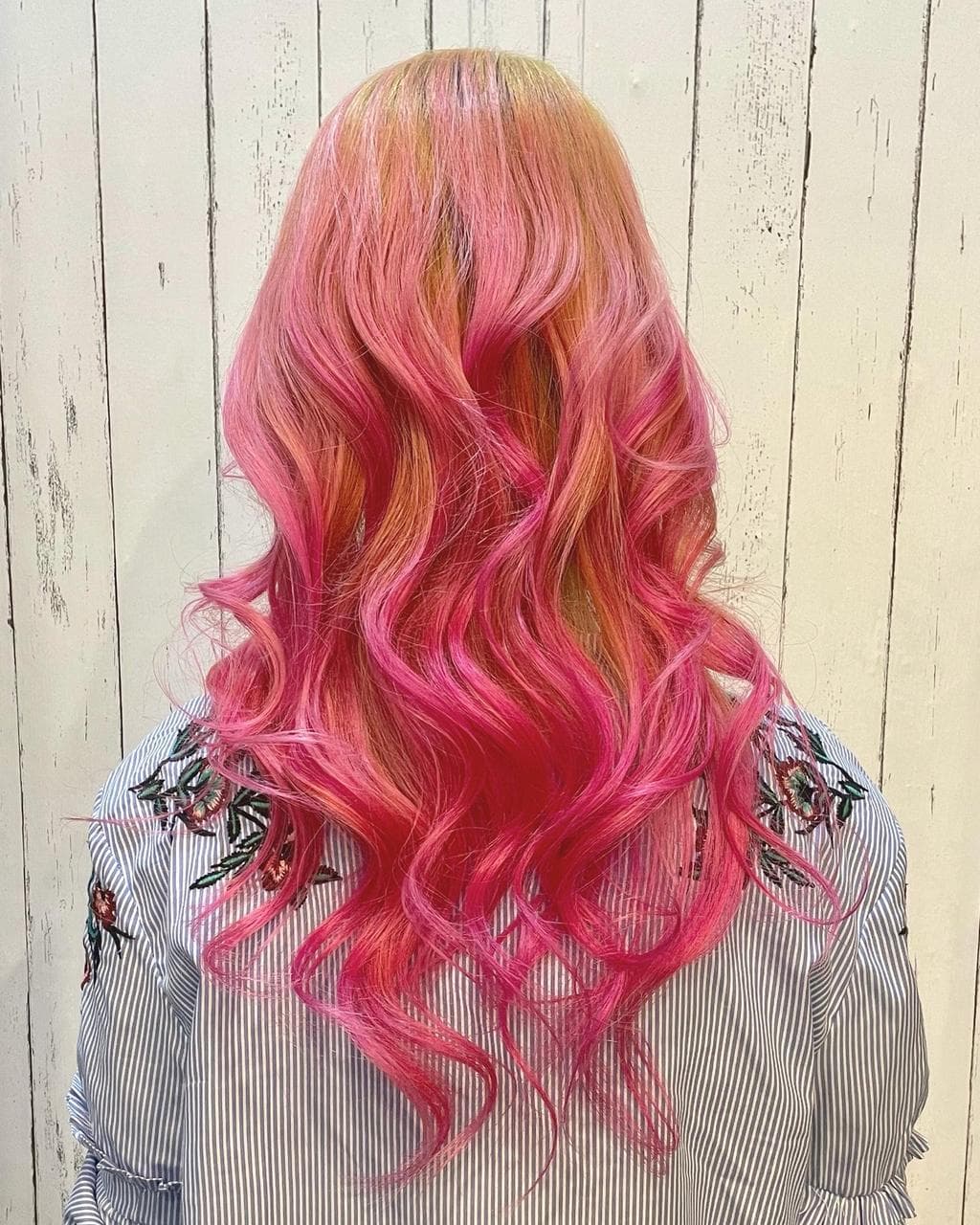 粉紅系髮色